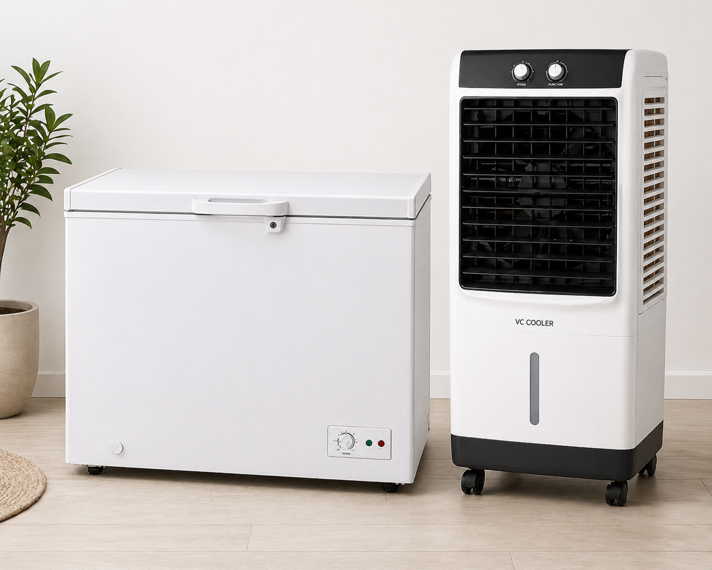 FREEZER AND VISI COOLER