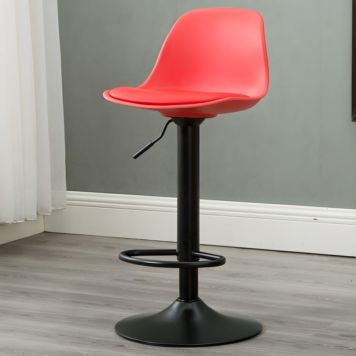 REVOLVING HEIGHT ADJUSTABLE BAR STOOL