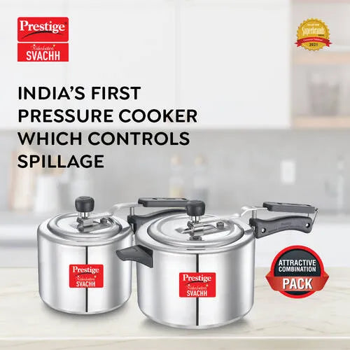 PRESTIGE | COOKER |AL NAK PLS |COMBI 5L 3L |TWO BODIES 2 LID