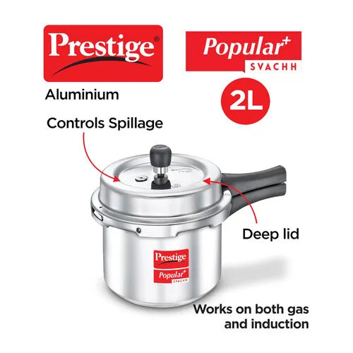 PRESTIGE | COOKER|AL SVACH |2L TALL |POP PLS OUTR LID