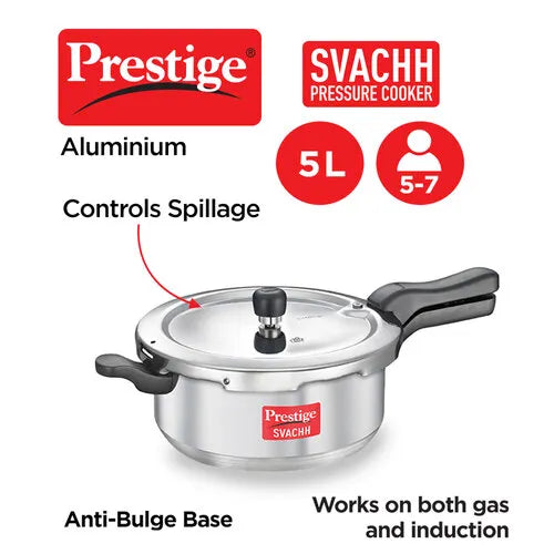 PRESTIGE | COOKER |ALU SR SVACHH |PRESSURE PAN 5L
