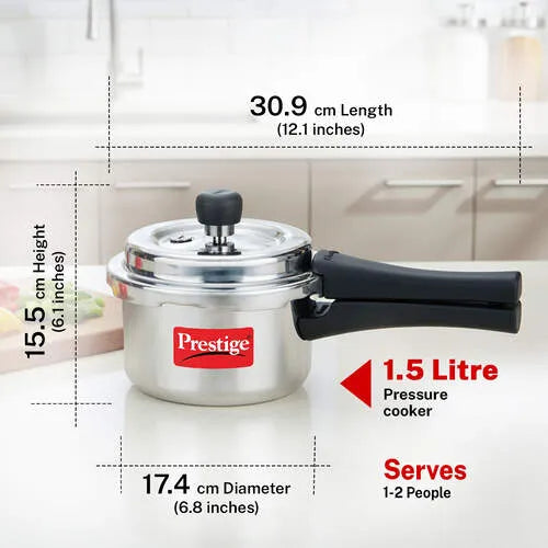 PRESTIGE |COOKER |ALU SVACHH 1.5L |POP OUTER LID |PR COOKER