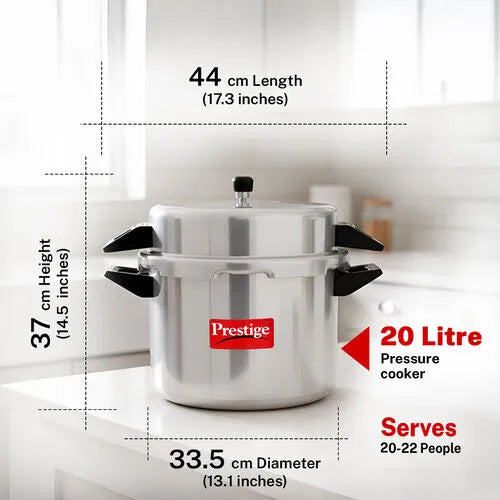PRESTIGE | COOKER |ALU ULT 20 L |WOS COOKER