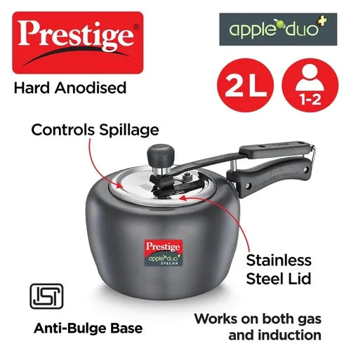 PRESTIGE | COOKER |APPLE HA DUO |SVACH 2L |PRESSURE COOKER