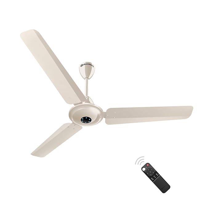 ATOMBERG | CLELLING FAN | 1200 MM | BLDC IKANO SEA SAND IVORY