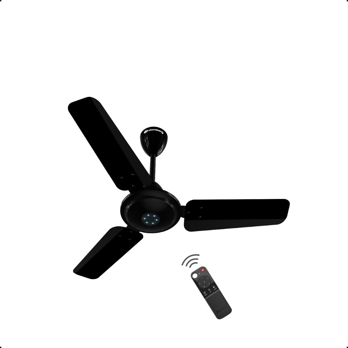 ATOMBERG | CELLING FAN | 1200 MM | BLDC IKANO GLOSS BLACK