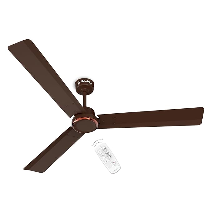 BAJAJ | CELLING FAN | 1200 MM CLASSICO| SLEEK PLUS | RED WALNUT 5S