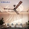 BAJAJ | CELLING FAN | 1200 MM BLDC| CLASSICO SLEEK| WOOD WALNUTWOOD