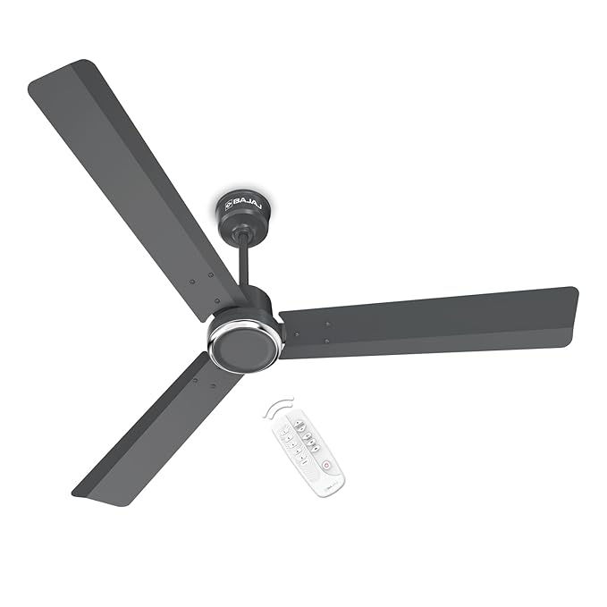 BAJAJ | CELLING FAN |1200 MM BLDC |CLASSICO SLEEK| NEO SMOKE BLACK