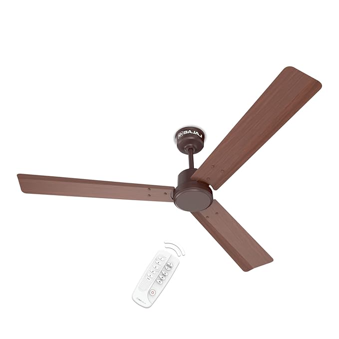 BAJAJ | CELLING FAN | 1200 MM BLDC| CLASSICO SLEEK| WOOD WALNUTWOOD