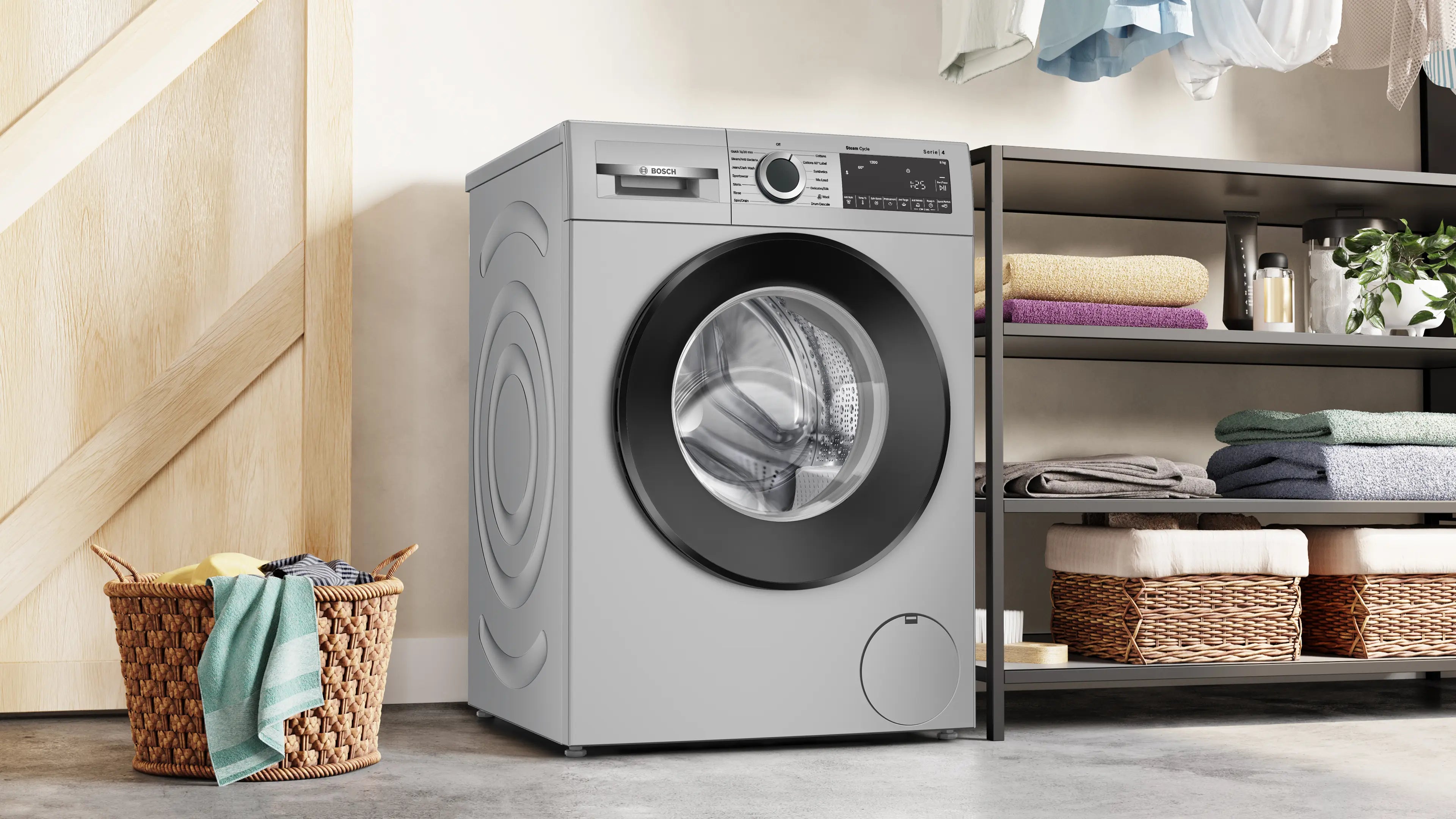 BOSCH | 3 STAR | 8 KG | FULLY AUTOMATIC | FRONT LOAD | 1200 RPM | WGA1320SIN