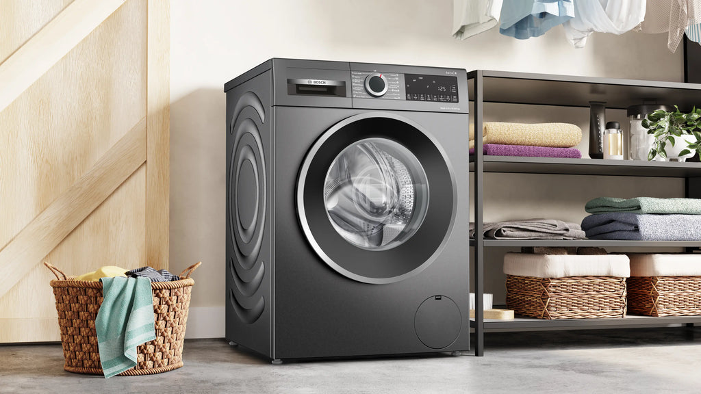 BOSCH | 5 STAR | 7 KG | FULLY AUTOMATIC | FRONT LOAD | BLACK GREY |