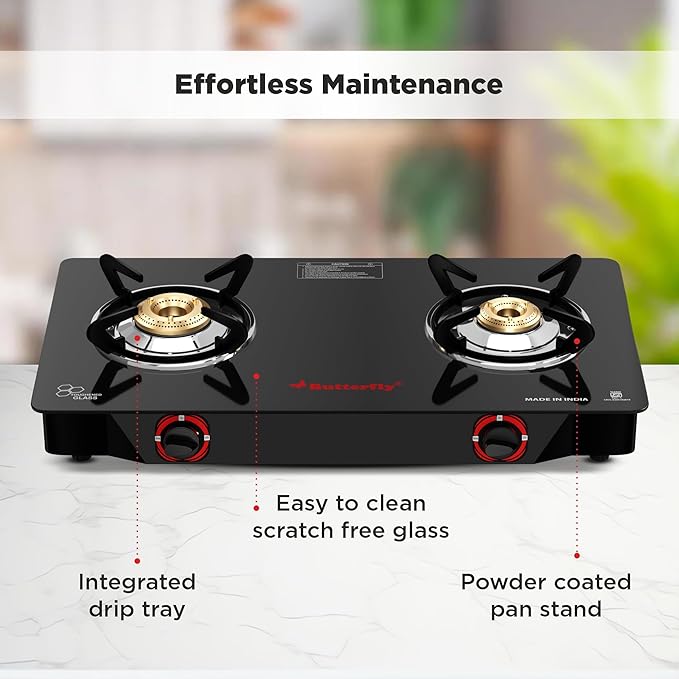 BUTTERFLY| LPG STOVE| 2B | GT DUO PLUS