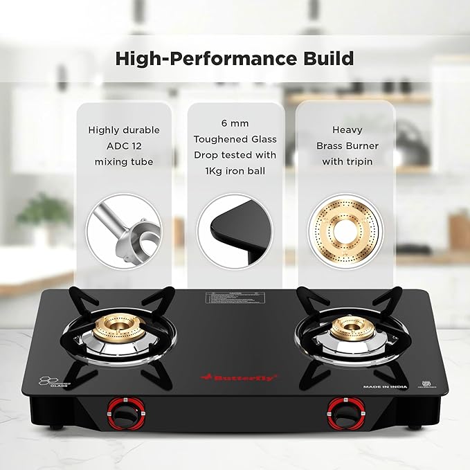 BUTTERFLY| LPG STOVE| 2B | GT DUO PLUS