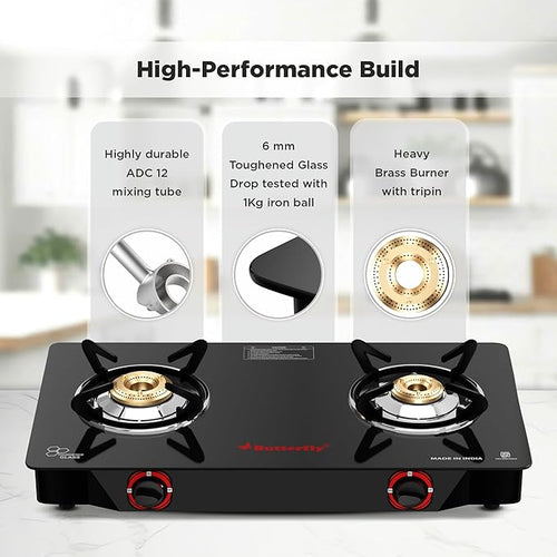 BUTTERFLY| LPG STOVE| 2B | GT DUO PLUS
