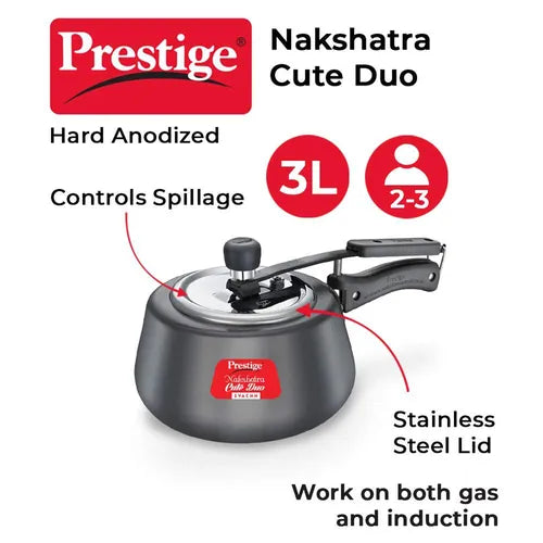PRESTIGE | COOKER |CUTE HA DUO |SVACH 3L |PR COOKER