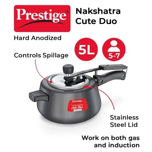 PRESTIGE | COOKER |CUTE HA DUO |SVACH 5L |PR COOKER