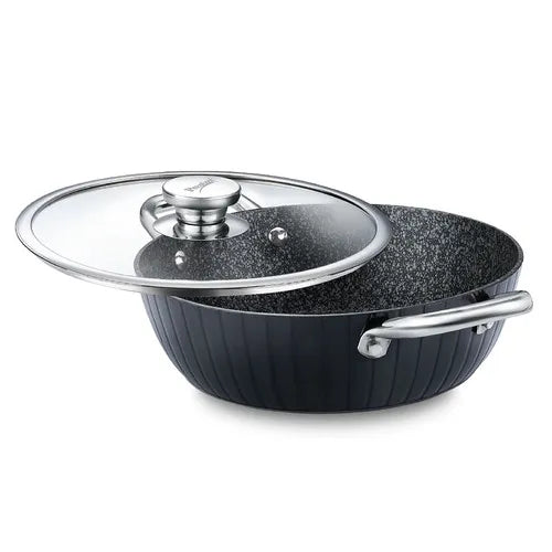 PRESTIGE | NON STICK COOKWARE|DURASTONE| DIA 240 KADAI |WGL HA |WITH NSTK