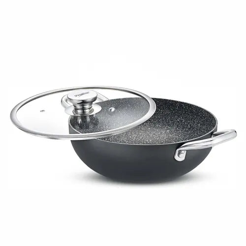 PRESTIGE | NON STICK COOKWARE |DURASTONE DIA 280 |DEEP KADAI |WGL HA NSTK