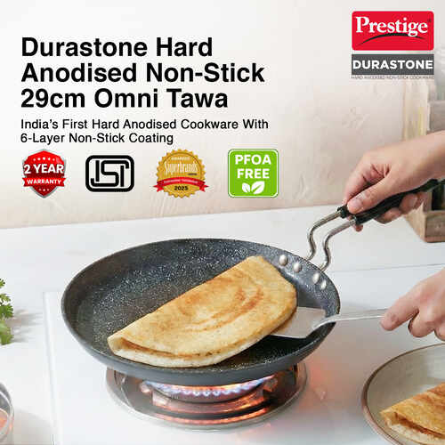 PRESTIGE | NON STICK COOKWARE |DURASTONE DIA 290 |OMNI TAWA |HA WITH NSTK