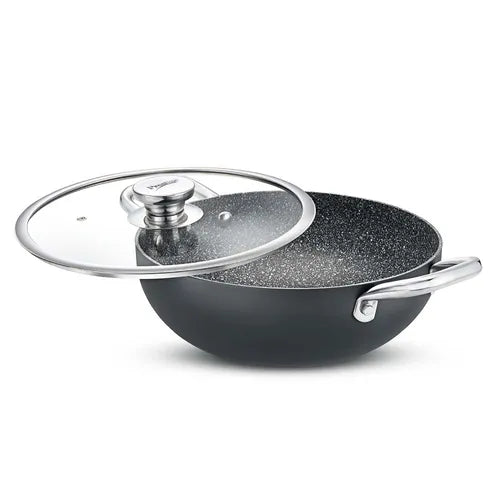 PRESTIGE | NON STICK COOKWARE |DURASTONE DIA 300 |DEEP KADAI WGL |HA NSTK