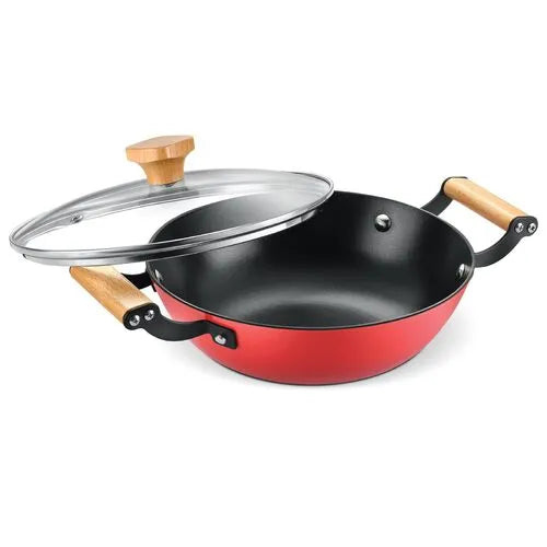 PRESTIGE | COOKWARE |ENAMELED LIT WEIT |CASTIRON 24cm |KADAI WGL