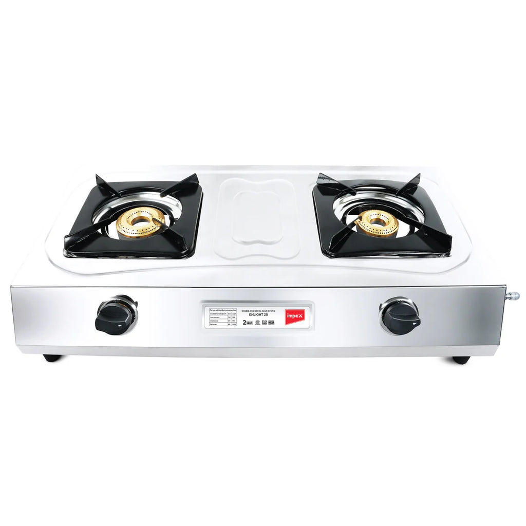 IMPEX | STAINLESS STEEL| GAS STOVE | (ENLIGHT 2B)