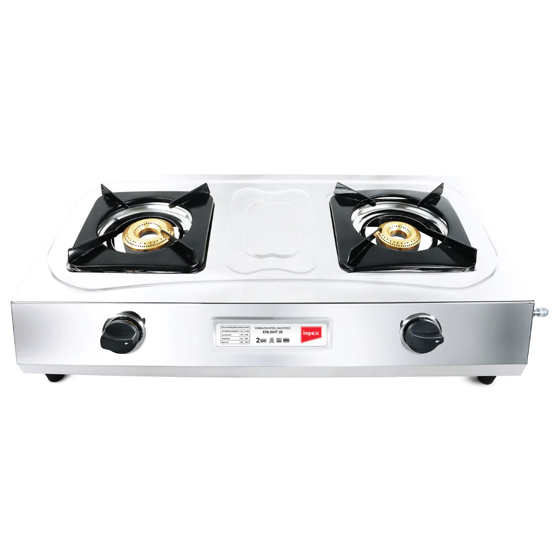 IMPEX | STAINLESS STEEL| GAS STOVE | (ENLIGHT 2B)