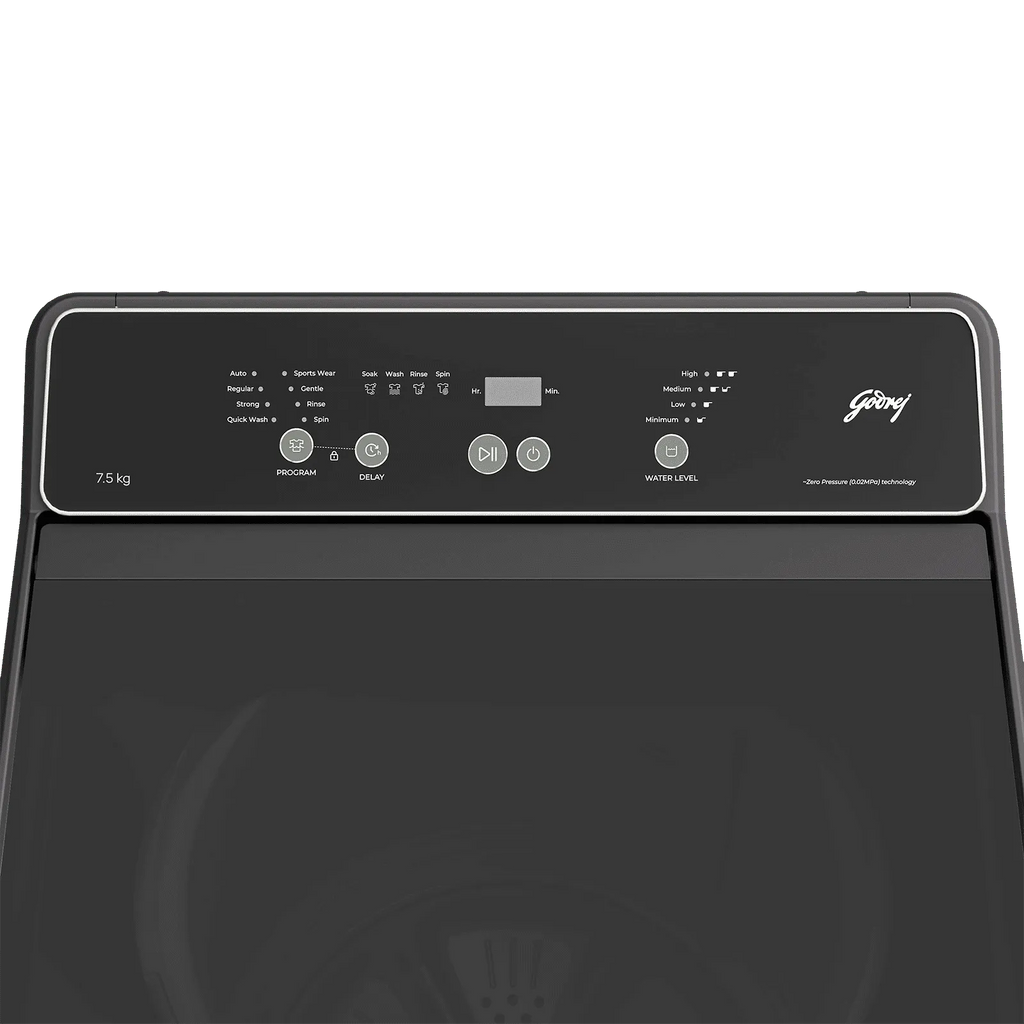 GODREJ | 5 STAR | 7.5 KG | FULLY AUTOMATIC | TOP LOAD | WTEON VAL 75 5.0 FDAG C MTBK