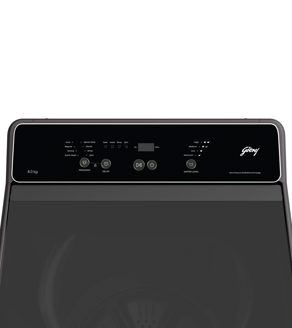 GODREJ | 5 STAR | 8 KG |FULLY AUTOMATIC | TOP LOAD | WTEON  VAL 80 5.0 FDAN A MTBK