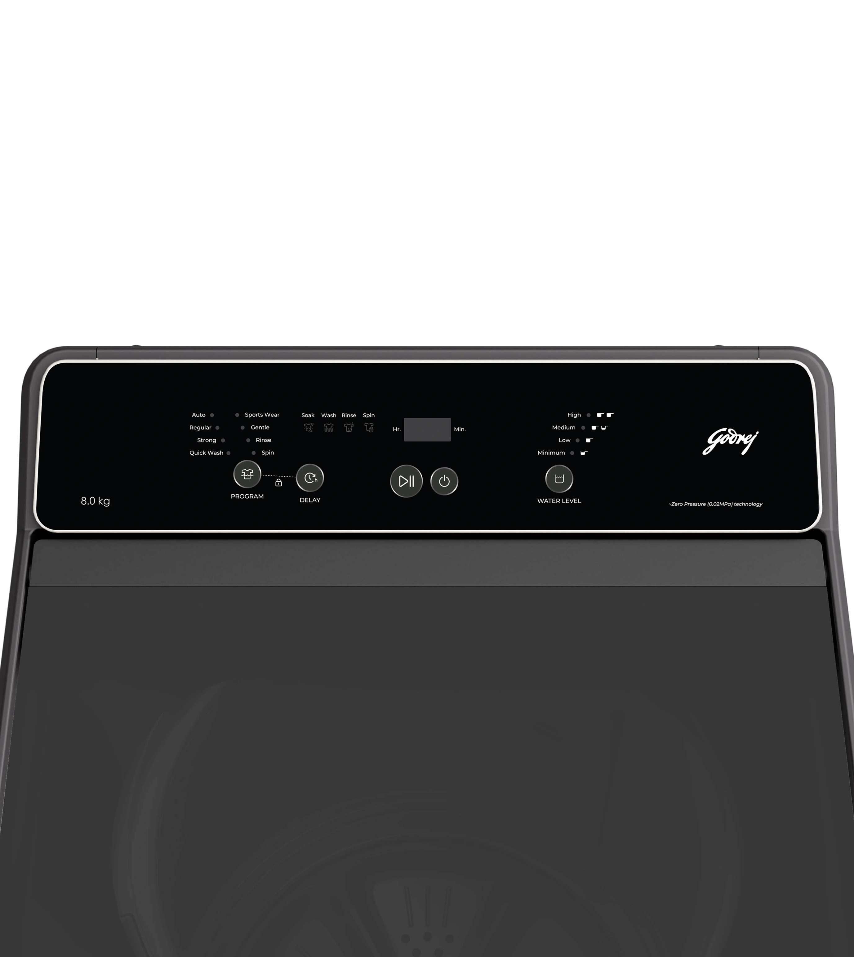 GODREJ | 5 STAR | 8 KG |FULLY AUTOMATIC | TOP LOAD | WTEON  VAL 80 5.0 FDAN A MTBK