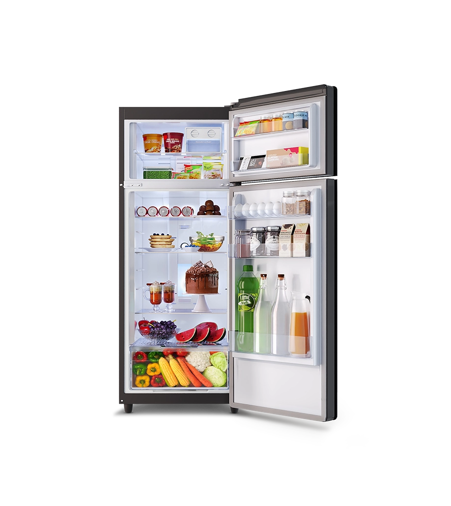 GODREJ | 2 STAR | 462 LTR | FROST FREE | DOUBLE DOOR | RT EON REGALIS 477B RCI METALIC BLACK