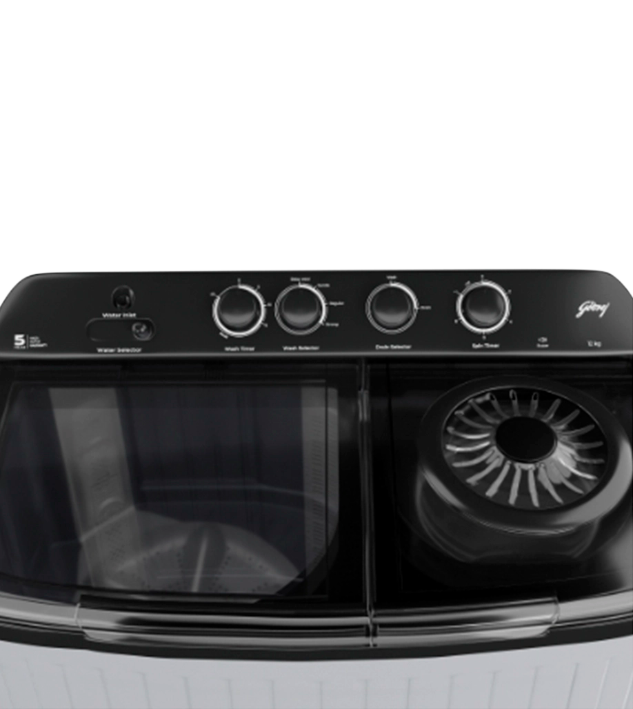 GODREJ | 5 STAR | 7.5 KGN |SEMI AUTOMATIC | WS EDGE CLS 75 5.0 PRA MISTY GREY