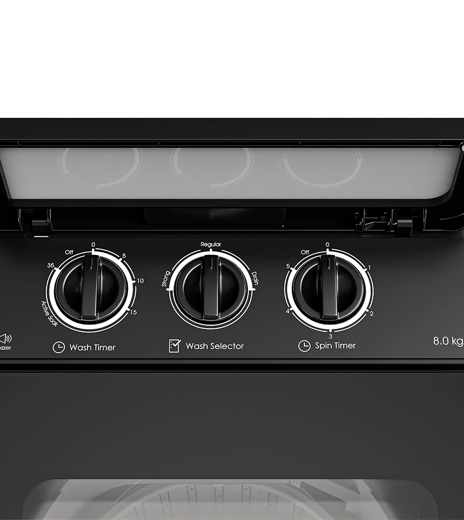 GODREJ | 5 STAR | 8 KG |SEMI AUTOMATIC | EDGE ULTIMA | WS EDGE ULT 80 5.0 DB2 M MIGR