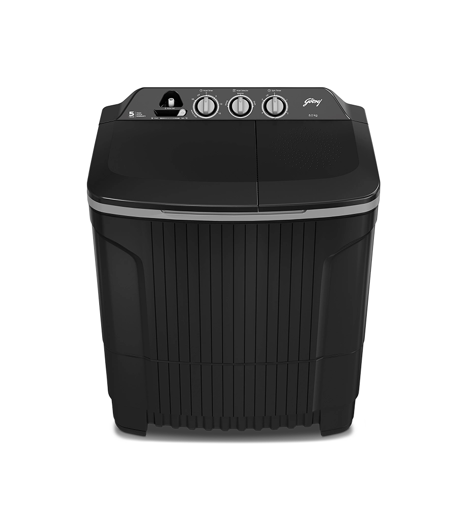 GODREJ | 5 STAR | 8 KG |SEMI AUTOMATIC | WS EDGE CLS 80 5.0 PRA SLGR