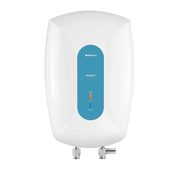 HAVELLS | Water Heater | 3 LTR | RUSH PLUS | 3KW BLUE|  WITHOUT PIPE