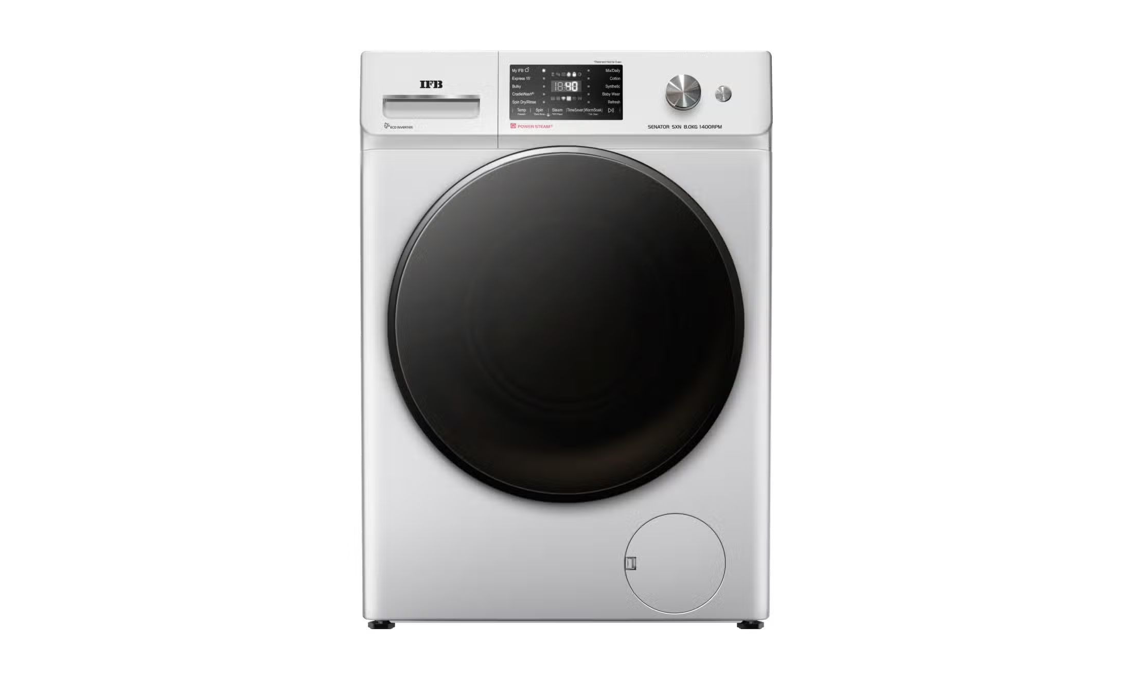 IFB | 5 STAR |8 KG | FULLY AUTOMATIC | FRONT LOAD | SENATOR SXN 8014K CMS