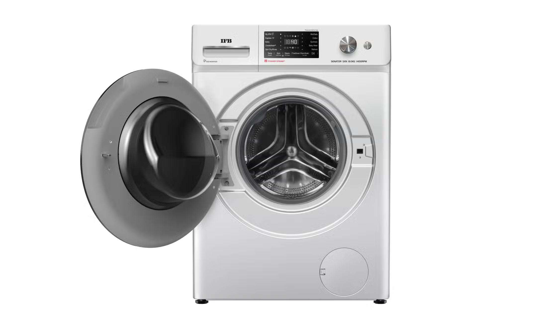 IFB | 5 STAR |8 KG | FULLY AUTOMATIC | FRONT LOAD | SENATOR SXN 8014K CMS