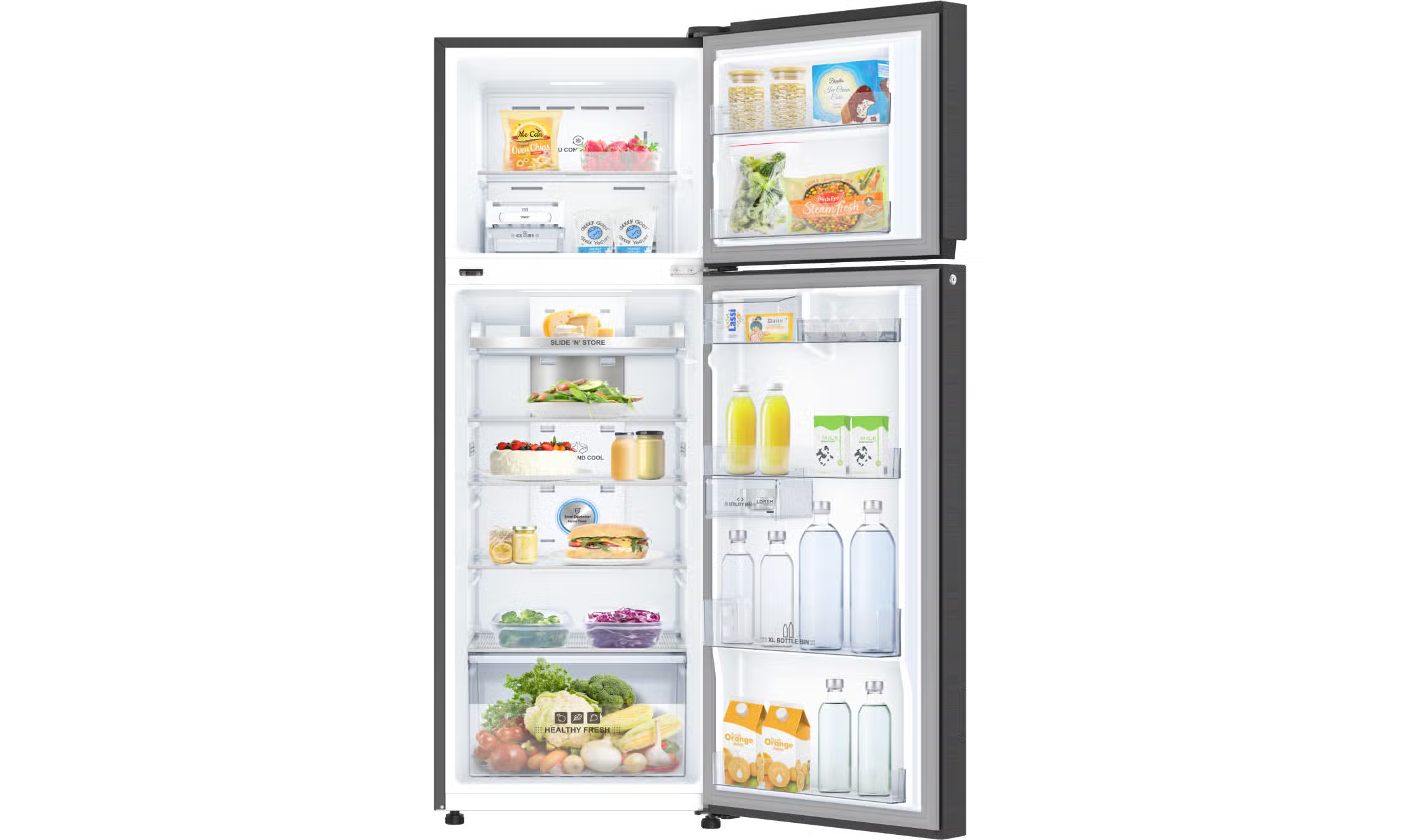 IFB | 2 STAR | 331 LTR | FROST FREE | DOUBLE DOOR | IFBFF-3832IKSTU METAL COOL