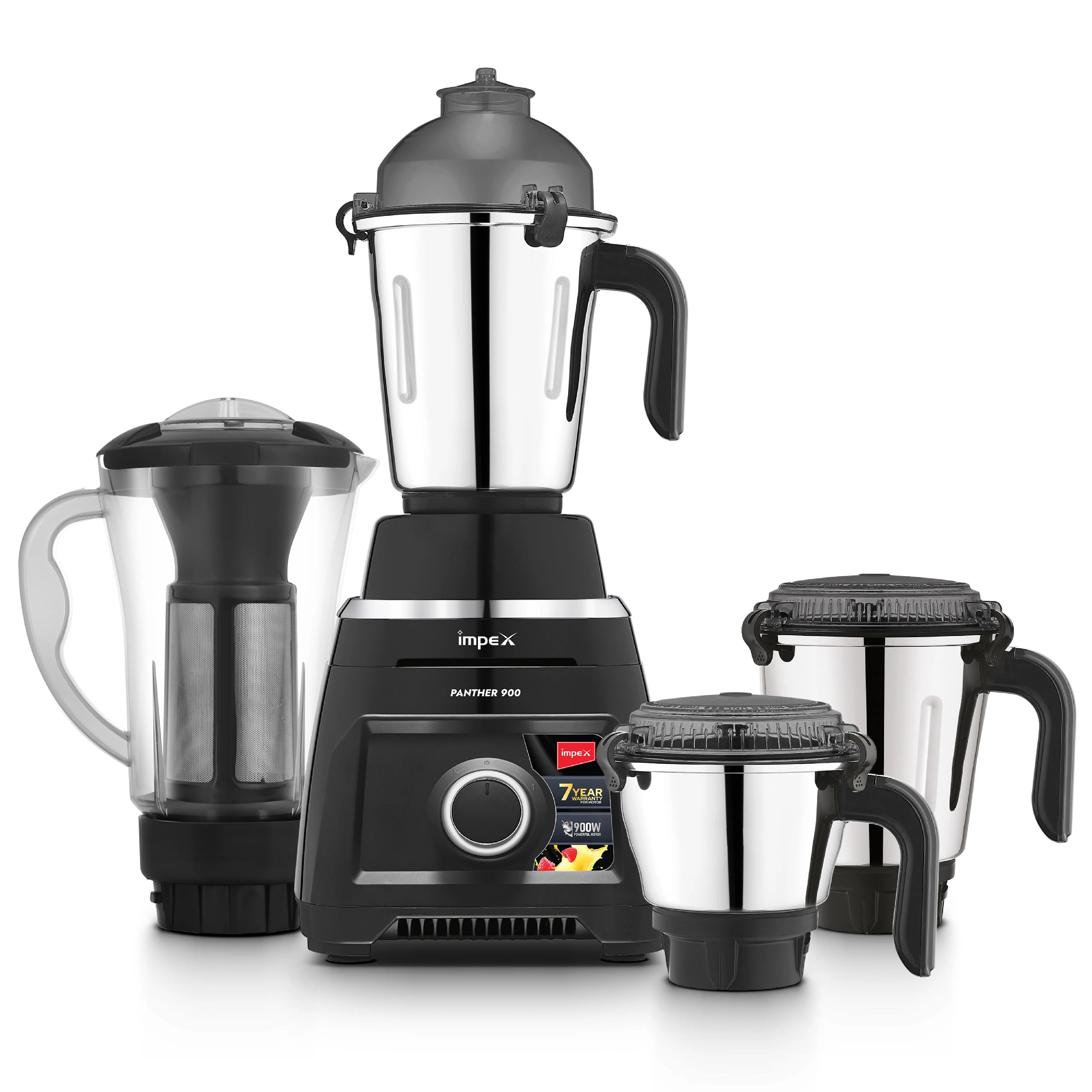 IMPEX | MIXER GRINDER | PANTHER 900 | 4J BLACK