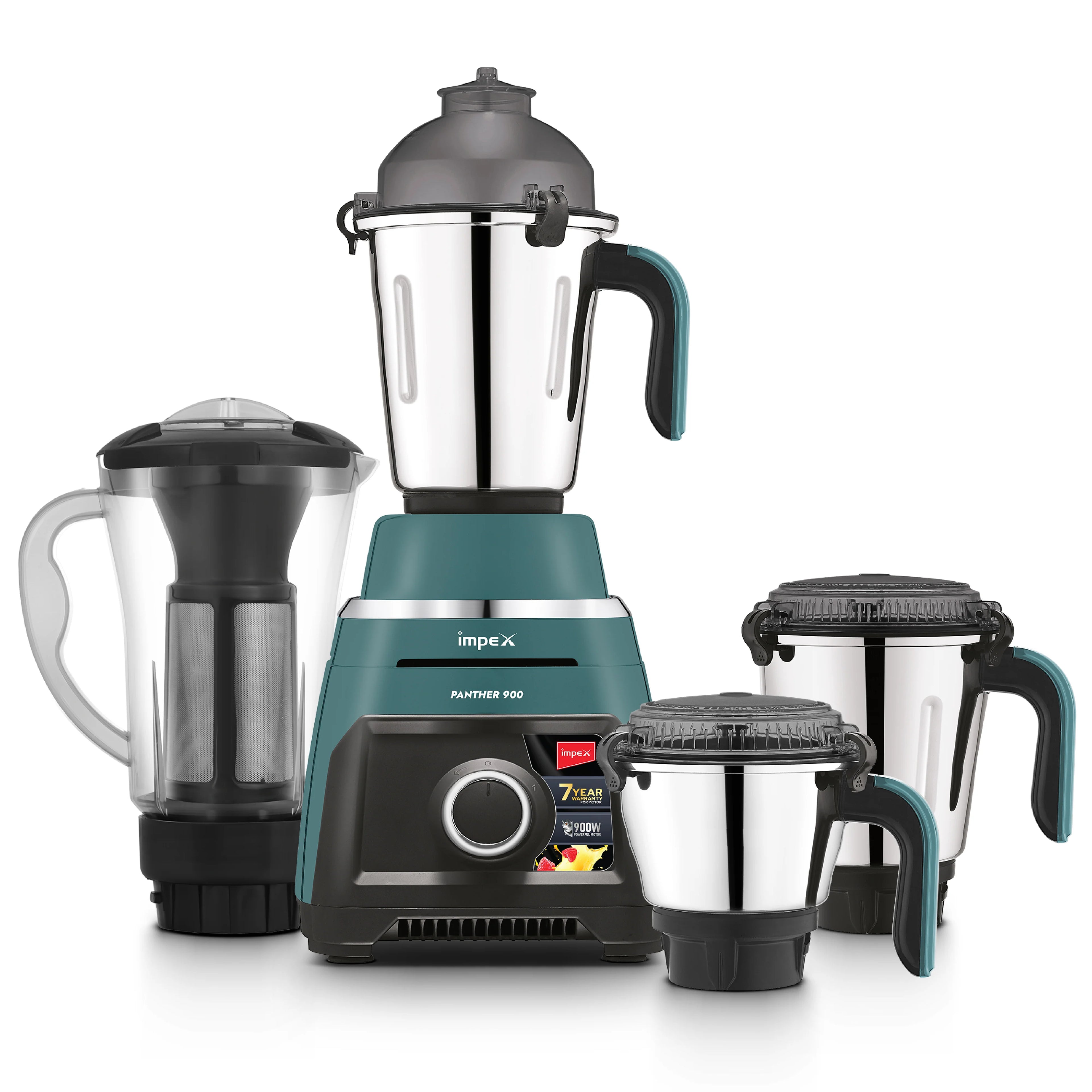 IMPEX | MIXER GRINDER | PANTHER 900 | 4J GREEN BLACK