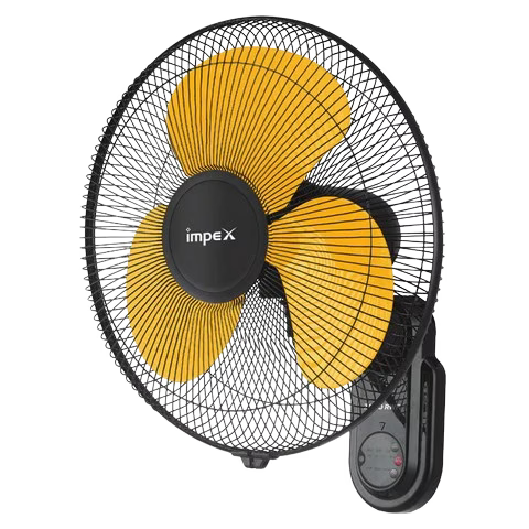 IMPEX | WALL FAN | VEGA DX | WF YELLOW BLACK)