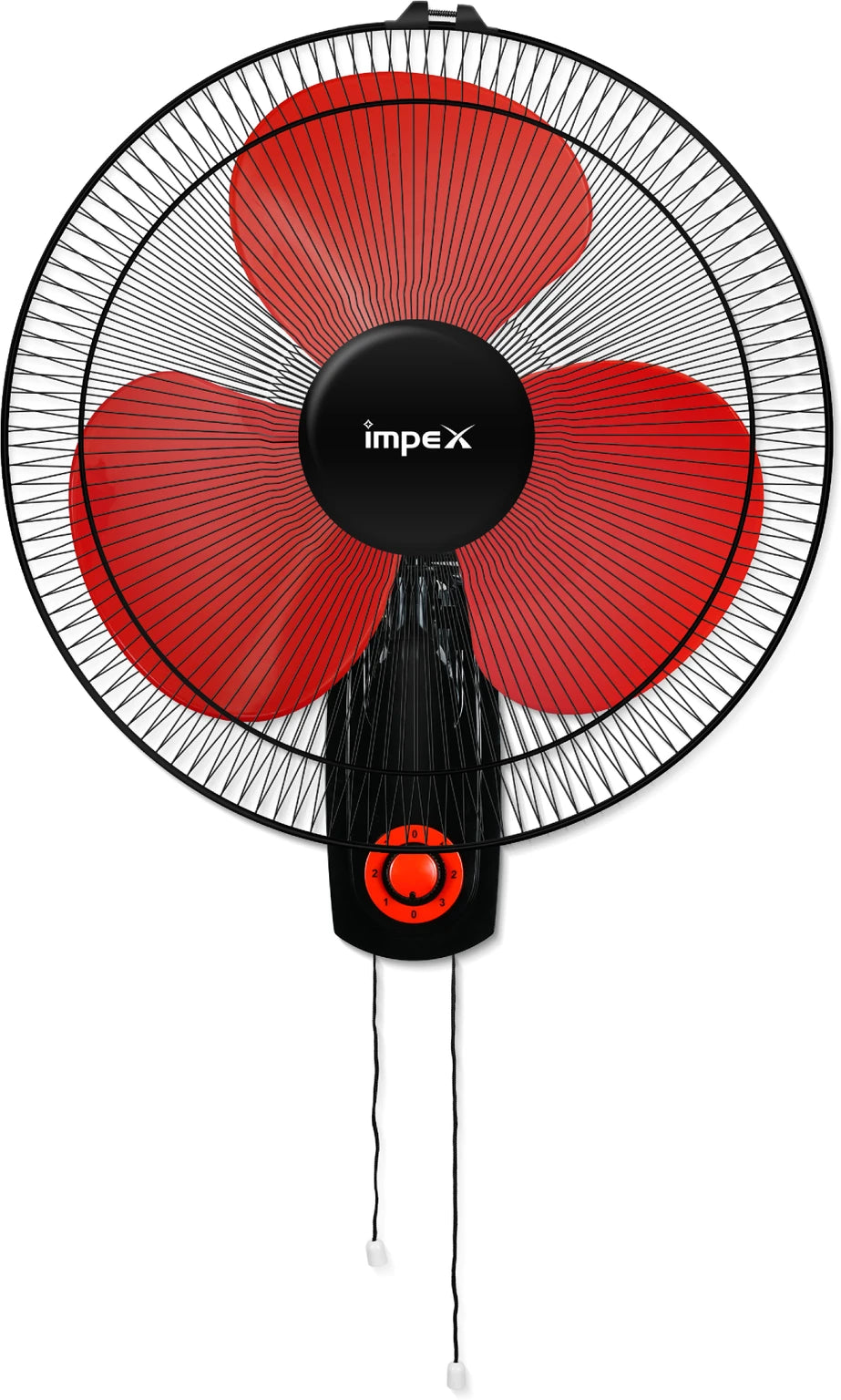 IMPEX | WALL FAN | VEGA DX | WF RED BLACK