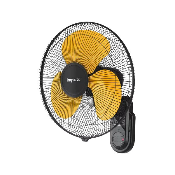 IMPEX | WALL FAN | ZOLO RWF | YELLOW BLACK