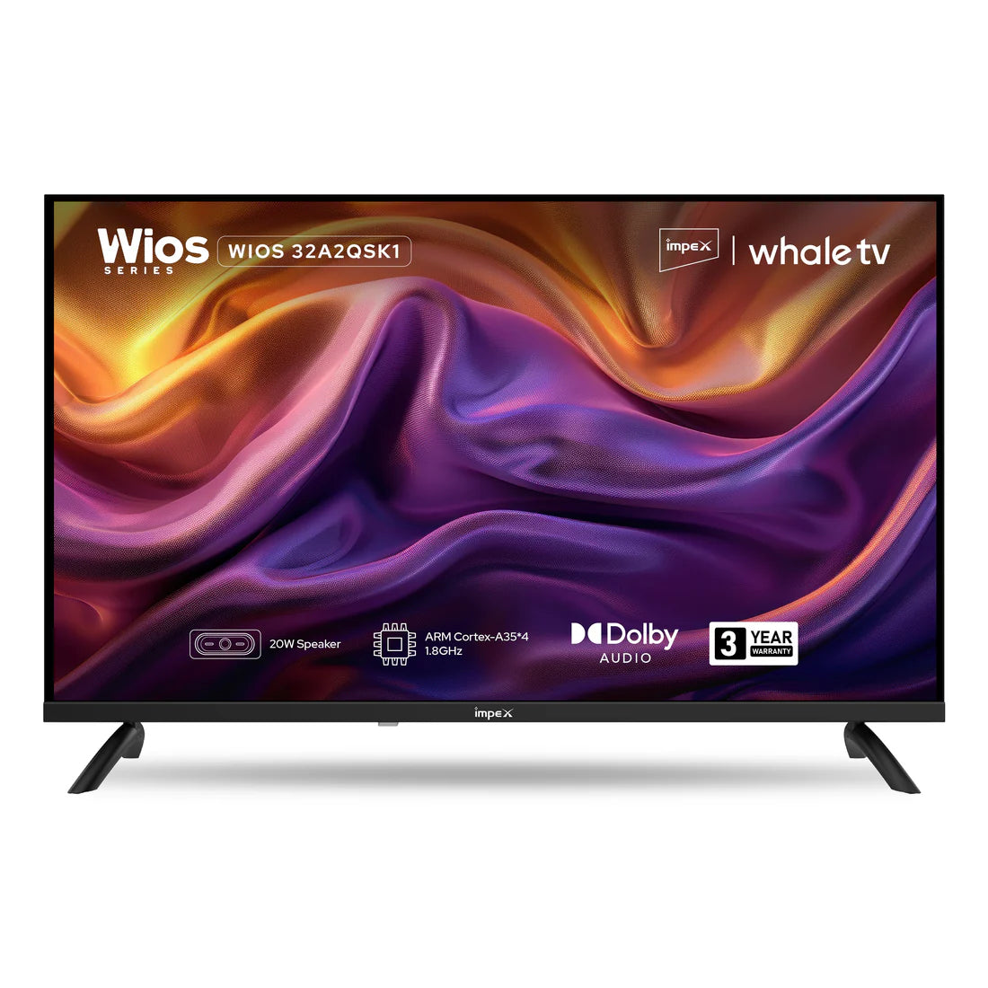 IMPEX | LED | 32 INCH | QLED TV | WIOS 32A2QSK1
