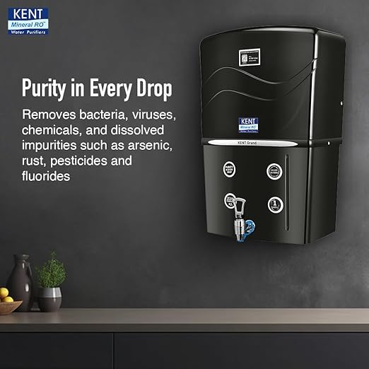 KENT | Water Purifier | ELEGANT MINERAL| RO BLACK
