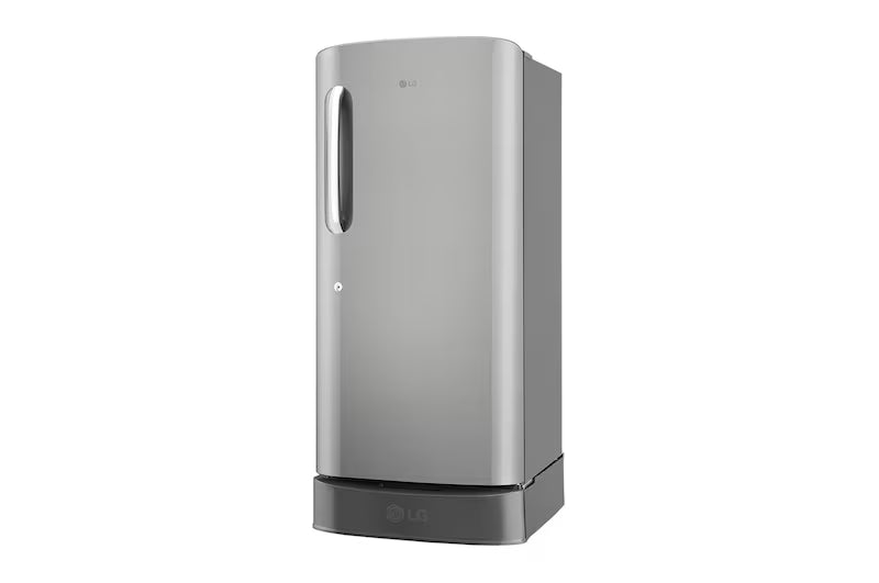 LG | 5 STAR | 210 LTR | DIRECT COOL | SMART INVERTER COMPRESSOR | SINGLE DOOR | GLD2256ZAPZ SHINY STEEL