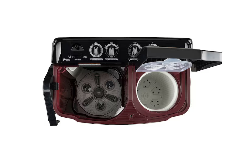 LG | 5 STAR | 11.5 KG| SEMI AUTOMATIC | ROLLER JET PULSATOR | P115ASDAZ