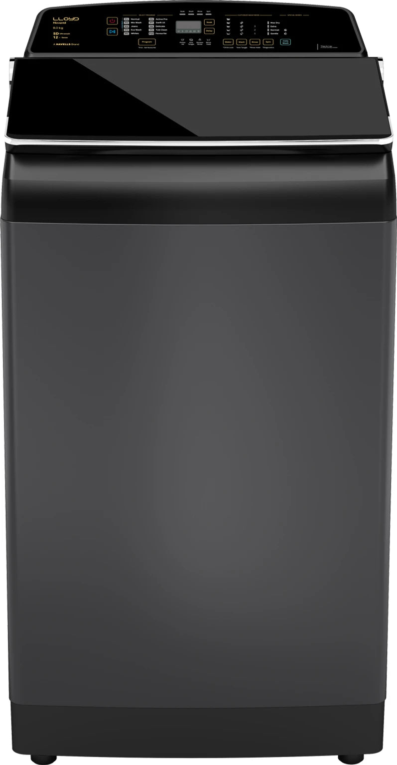 LLOYD | 5 STAR | 8 KG | FULLY AUTOMATIC | TOP LOAD | GLWT805N52EB