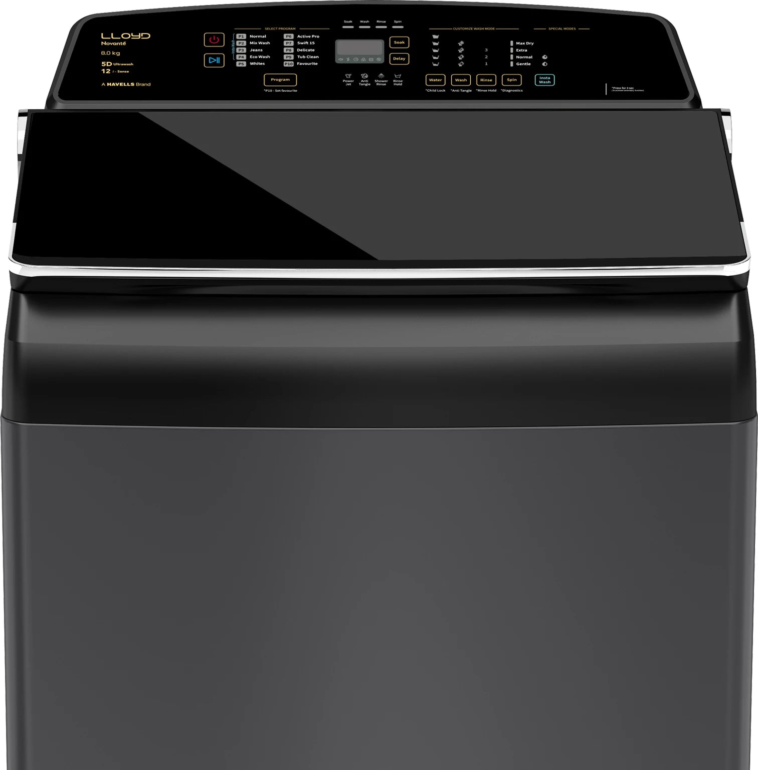 LLOYD | 5 STAR | 8 KG | FULLY AUTOMATIC | TOP LOAD | GLWT805N52EB